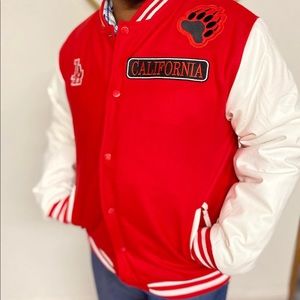 Letterman Jacket custom patched